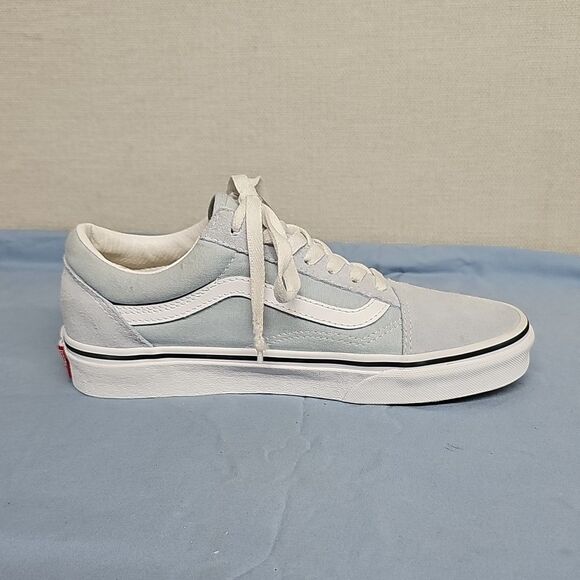 VANS OLD SKOOL LIGHT BLUE SNEAKERS BFPM-06-211 - Picture 8 of 10